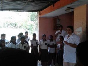 Social Service visit to Chavara