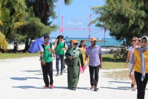 TRINS Student Visits Maldives